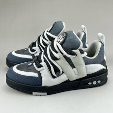 [홍콩명품.LOUIS VUITTON] 루이비통 25SS 로고 남여 SKATE 스니커즈 운동화 (네이비), SE4624, S3, 명품스니커즈,운동화,구두,로퍼,하이탑,신발