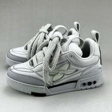 [홍콩명품.LOUIS VUITTON] 루이비통 25SS 로고 남여 SKATE 스니커즈 운동화 (그레이), SE4635, S3, 명품스니커즈,운동화,구두,로퍼,하이탑,신발