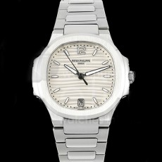 [홍콩명품시계.PATEK PHILIPPE] 파텍필립 노틸러스 7118 여성용 35mm 실버 다이얼
