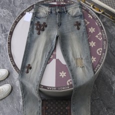 [홍콩명품.Chrome Hearts] 크롬하츠 25SS 로고 데님 팬츠 진 청바지, BM19648, HH, 홍콩명품의류,구매대행,온라인명품