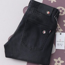 [홍콩명품.MONCLER] 몽클레어 25SS 로고 데님 팬츠 진 청바지 (블랙), BM19654, HH, 홍콩명품의류,구매대행,온라인명품
