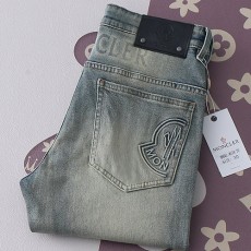 [홍콩명품.MONCLER] 몽클레어 25SS 로고 데님 팬츠 진 청바지, BM19655, HH, 홍콩명품의류,구매대행,온라인명품