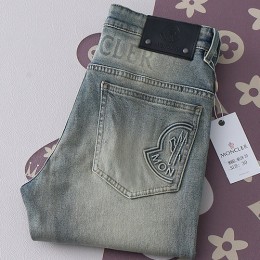 [홍콩명품.MONCLER] 몽클레어 25SS 로고 데님 팬츠 진 청바지, BM19655, HH, 홍콩명품의류,구매대행,온라인명품