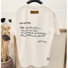 [홍콩명품.LOUIS VUITTON] 루이비통 25SS 로고 프린트 반팔 티셔츠 (2컬러), BM19671, YS, 홍콩명품의류,구매대행,온라인명품