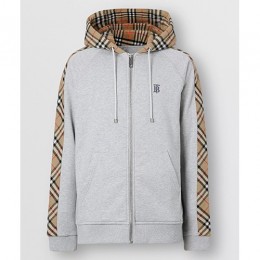 [홍콩명품.Burberry] 버버리 25SS TB로고 후드 집업 자켓 (그레이), BM19760, BR, 홍콩명품의류,구매대행,온라인명품