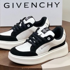[홍콩명품.GIVENCHY] 지방시 25SS 로고 레더 가죽 스니커즈 운동화 (블랙-화이트), SE4668, ALW, 명품스니커즈,운동화,구두,로퍼,하이탑,신발