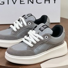 [홍콩명품.GIVENCHY] 지방시 25SS 로고 레더 가죽 스니커즈 운동화 (그레이), SE4670, ALW, 명품스니커즈,운동화,구두,로퍼,하이탑,신발