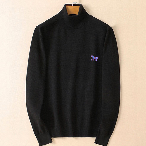 [홍콩명품.Hermes] 에르메스 25SS 로고 자수 하이넥 니트 스웨터 (2컬러), BM19931, MKD, 홍콩명품의류,구매대행,온라인명품