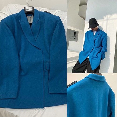 [가격문의][홍콩명품.BALENCIAGA] 발렌시아가 25SS 로고 정장 수트 자켓 팬츠 세트 모음 (21종), BM20156, KB, 홍콩명품의류,구매대행,온라인명품