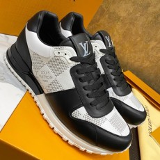 [홍콩명품.LOUIS VUITTON] 루이비통 25SS 로고 다미에 RUN AWAY 스니커즈 운동화 1ADE4A, SE4700, S1, 명품스니커즈,운동화,구두,로퍼,하이탑,신발