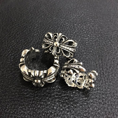 [가격문의][홍콩명품.Chrome Hearts] 크롬하츠 25SS 로고 925실버 링 반지, ET2820, CR1, 홍콩명품의류,구매대행,온라인명품