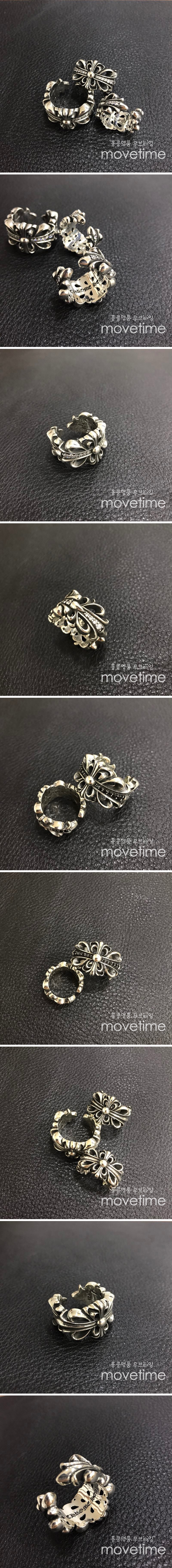 [가격문의][홍콩명품.Chrome Hearts] 크롬하츠 25SS 로고 925실버 링 반지, ET2820, CR1, 홍콩명품의류,구매대행,온라인명품