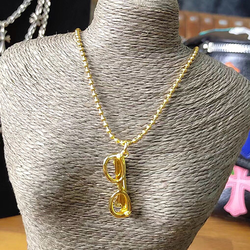 [가격문의][홍콩명품.Chrome Hearts] 크롬하츠 25SS 로고 925실버 목걸이 팬던트 (2컬러), ET2833, CR1, 홍콩명품의류,구매대행,온라인명품