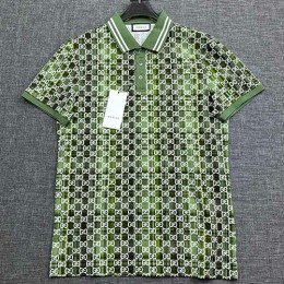 [홍콩명품.Gucci] 구찌 25SS 로고 GG수프림 카라 폴로 반팔 티셔츠 (그린), BM20400, JQ, 홍콩명품의류,구매대행,온라인명품