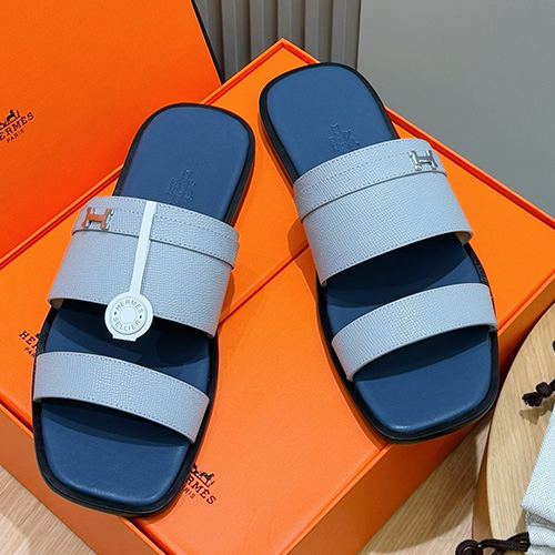 [홍콩명품.Hermes] 에르메스 25SS 로고 PARIS 샌들 슬리퍼 (그레이), SE4842, S2, 명품스니커즈,운동화,구두,로퍼,하이탑,신발