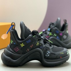 [홍콩명품.LOUIS VUITTON] 루이비통 25SS 로고 여성 모노그램 아치라이트 스니커즈 운동화 (블랙), SE4945, PMD, 명품스니커즈,운동화,구두,로퍼,하이탑,신발