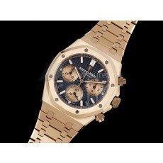 [홍콩명품시계.AUDEMARS PIGUET] 오데마피게 로얄오크 크로노 26240 로즈골드/블루 다이얼