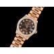 [홍콩명품. ROLEX] 로렉스 데이저스트 여성용 31mm 로즈골드 다이아몬드 베젤 브라운 다이얼 여자시계