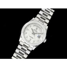 [홍콩명품. ROLEX] 로렉스 데이데이트 36mm 다이아몬드 베젤 운석 다이얼