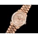 [홍콩명품. ROLEX] 로렉스 롤렉스 데이데이트 36mm 로즈골드 다이아몬드 베젤 로즈골드 다이얼