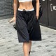 [홍콩명품.BALENCIAGA] 발렌시아가 25SS 로고 쇼츠 반바지 (블랙), BM20923, KB, 홍콩명품의류,구매대행,온라인명품