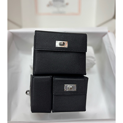[홍콩명품.Hermes] 에르메스 25SS 로고 Kelly Multipocket 크로스백 (블랙-은장), BGM4780, H3, 홍콩명품가방,명품쇼핑몰,크로스백,핸드백,구매대행