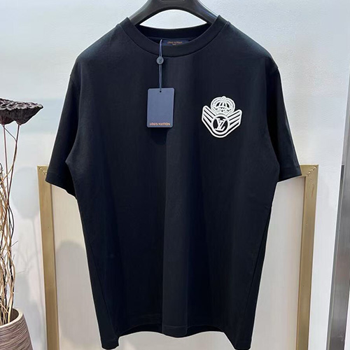 [홍콩명품.LOUIS VUITTON] 루이비통 25SS 로고 자수 반팔 티셔츠 (2컬러), BM20960, YS, 홍콩명품의류,구매대행,온라인명품