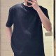 [홍콩명품.LOUIS VUITTON] 루이비통 25SS 로고 LV패턴 니트 반팔 티셔츠 (블랙), BM20987, JU, 홍콩명품의류,구매대행,온라인명품