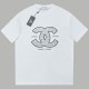[홍콩명품.CHANEL] 샤넬 25SS 로고 그래픽 프린트 반팔 티셔츠 (2컬러), BM20993, JU, 홍콩명품의류,구매대행,온라인명품