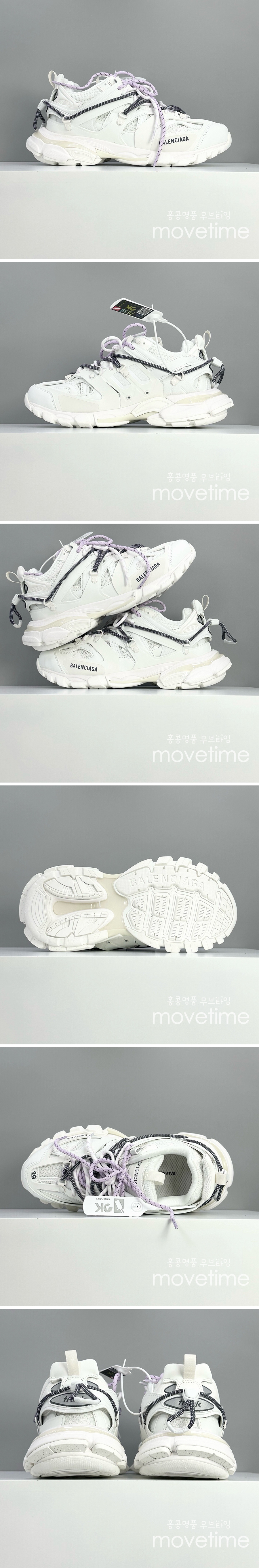 [홍콩명품.BALENCIAGA] 발렌시아가 25SS 로고 남여 Runner 3 스니커즈 운동화 (화이트), SE4978, S3, 명품스니커즈,운동화,구두,로퍼,하이탑,신발