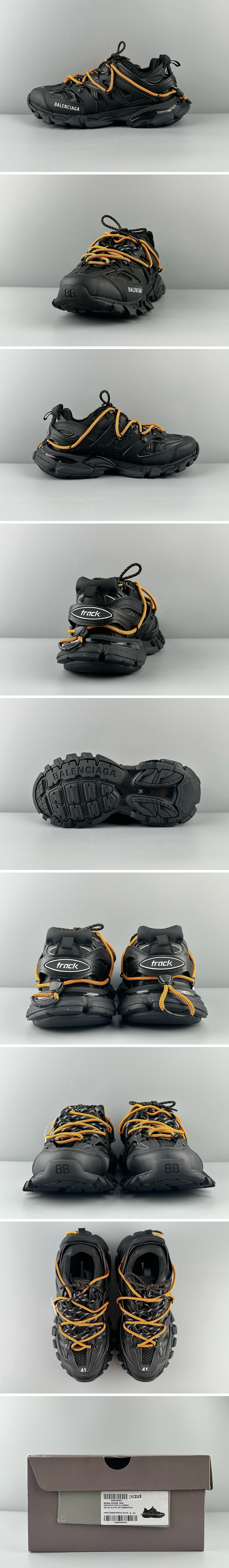 [홍콩명품.BALENCIAGA] 발렌시아가 25SS 로고 남여 Track 3.0 스니커즈 운동화 (블랙), SE4992, S3, 명품스니커즈,운동화,구두,로퍼,하이탑,신발