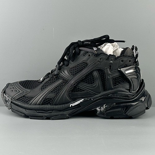 [홍콩명품.BALENCIAGA] 발렌시아가 25SS 로고 남여 Runner 7.0 스니커즈 운동화 (블랙), SE4994, S3, 명품스니커즈,운동화,구두,로퍼,하이탑,신발