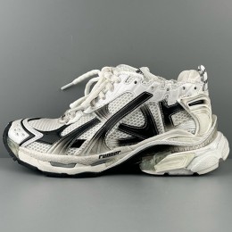 [홍콩명품.BALENCIAGA] 발렌시아가 25SS 로고 남여 Runner 7.0 스니커즈 운동화 (화이트), SE4998, S3, 명품스니커즈,운동화,구두,로퍼,하이탑,신발