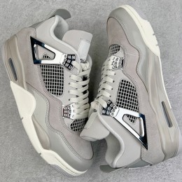 [가격문의][홍콩명품.NIKE] 나이키 25SS 로고 남여 에어 조던 AJ4 Retro 스니커즈 운동화 (그레이), SE5012, S3, 명품스니커즈,운동화,구두,로퍼,하이탑,신발
