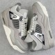 [홍콩명품.NIKE] 나이키 25SS 로고 남여 에어 조던 AJ4 Retro 스니커즈 운동화 (그레이), SE5012, S3, 명품스니커즈,운동화,구두,로퍼,하이탑,신발