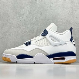 [가격문의][홍콩명품.NIKE] 나이키 25SS 로고 남여 에어 조던 Nigel Sylvester x AJ4 OG 스니커즈 운동화 (화이트-블루), SE5018, S3, 명품스니커즈,운동화,구두,로퍼,하이탑,신발