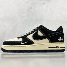 [가격문의][홍콩명품.NIKE] 나이키 25SS 로고 남여 Air Force 스니커즈 운동화 (아이보리-블랙), SE5023, S3, 명품스니커즈,운동화,구두,로퍼,하이탑,신발