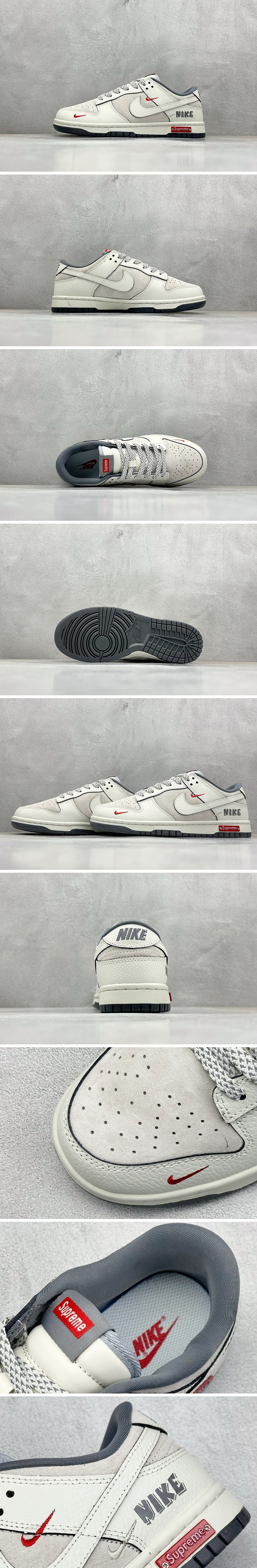 [홍콩명품.NIKE] 나이키 25SS 로고 남여 SB DUNK 슈프림 콜라보 스니커즈 운동화 (아이보리), SE5026, S3, 명품스니커즈,운동화,구두,로퍼,하이탑,신발