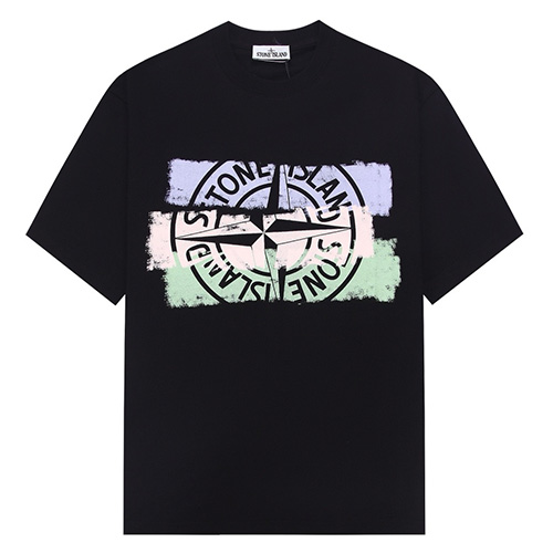 [가격문의][홍콩명품.Stone Island] 스톤아일랜드 25SS 로고 그래픽 프린트 반팔 티셔츠 (3컬러), BM21045, ST1, 홍콩명품의류,구매대행,온라인명품