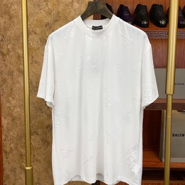 [가격문의][홍콩명품.BALENCIAGA] 발렌시아가 25SS 로고 코튼 반팔 티셔츠 (2컬러), BM21074, S1F, 홍콩명품의류,구매대행,온라인명품