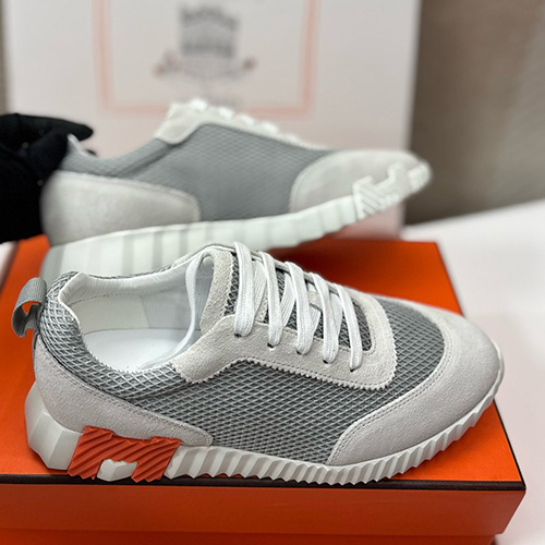 [홍콩명품.Hermes] 에르메스 25SS 로고 바운싱 스니커즈 운동화 (라이트그레이), SE5096, H3, 명품스니커즈,운동화,구두,로퍼,하이탑,신발