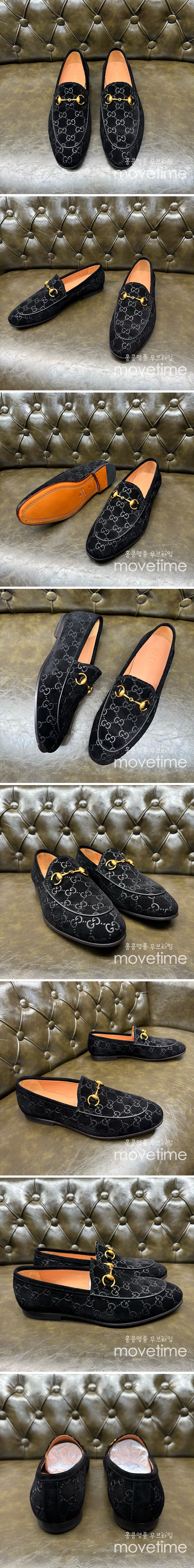 [홍콩명품.Gucci] 구찌 25SS 로고 레더 가죽 정장 구두 (블랙), SE5258, GHS, 명품스니커즈,운동화,구두,로퍼,하이탑,신발