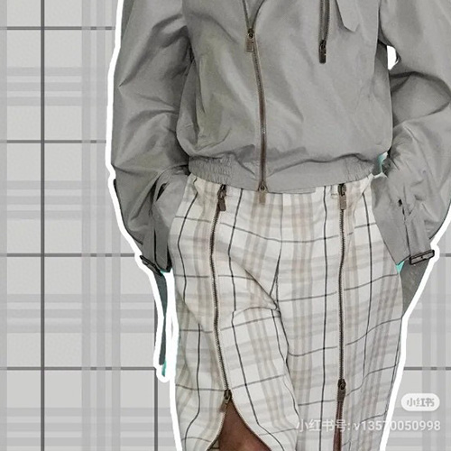 [명품레플리카.Burberry] 버버리 25SS 로고 체크패턴 쇼츠 반바지 (화이트), BM21178, KB, 홍콩명품의류,구매대행,온라인명품