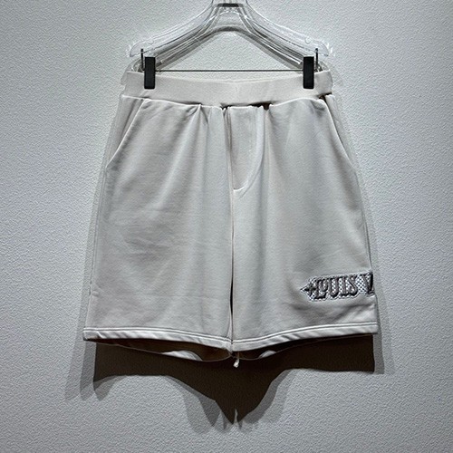 [명품레플리카.LOUIS VUITTON] 루이비통 25SS 로고 자수 쇼츠 반바지 (화이트), BM21236, KB, 홍콩명품의류,구매대행,온라인명품