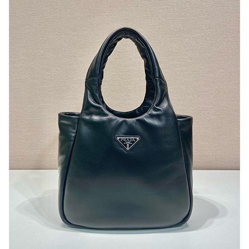 [홍콩명품,PRADA] 프라다 25SS 삼각로고 소프트 토트백 1BG413 (블랙), BGM4824, BDA, 홍콩명품가방,명품쇼핑몰,크로스백,핸드백,구매대행
