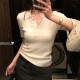 [홍콩명품.THOME BROWNE] 톰브라운 25SS 로고 여성 카라 니트 반팔 티셔츠 (3컬러), BM21416, TB1, 명품레플리카,미러급,온라인쇼핑몰사이트