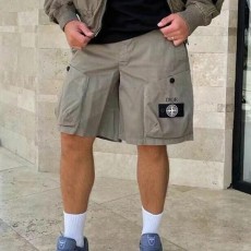 [홍콩명품.Stone Island] 스톤아일랜드 25SS 로고 탈부착 데님 쇼츠 반바지 (2컬러), BM21484, JU, 명품레플리카,미러급,온라인쇼핑몰사이트