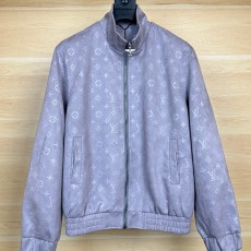 [홍콩명품.LOUIS VUITTON] 루이비통 25SS 로고 모노그램 레더 가죽 봄버 자켓 (2컬러), BM21495, JU, 명품레플리카,미러급,온라인쇼핑몰사이트