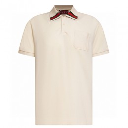 [홍콩명품.Gucci] 구찌 25SS 로고 카라 폴로 반팔 티셔츠 (2컬러), BM21581, JU, 명품레플리카,미러급,온라인쇼핑몰사이트