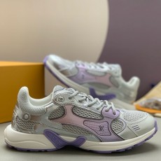 [가격문의][홍콩명품.LOUIS VUITTON] 루이비통 25SS 로고 남여 OLYMPIA 스니커즈 운동화 (실버-퍼플), SE5336, PMD, 명품스니커즈,운동화,구두,로퍼,하이탑,신발